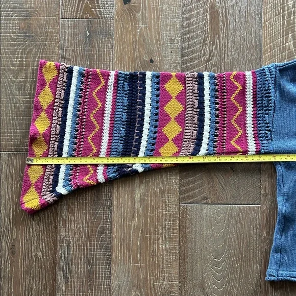 Altar'd State Denim Blue Sweater - Picture 6 of 6